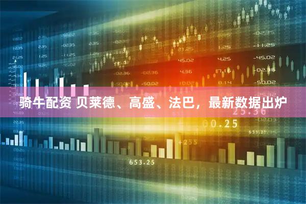 骑牛配资 贝莱德、高盛、法巴，最新数据出炉