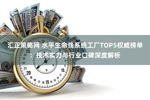 汇正策略网 水平生命线系统工厂TOP5权威榜单：技术实力与行业口碑深度解析